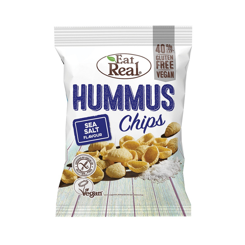 Eat Real - Hummus Sea Salt 135g-London Grocery