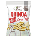 Eat Real Quinoa Corn Puffs White Cheddar 113gr -London Grocery