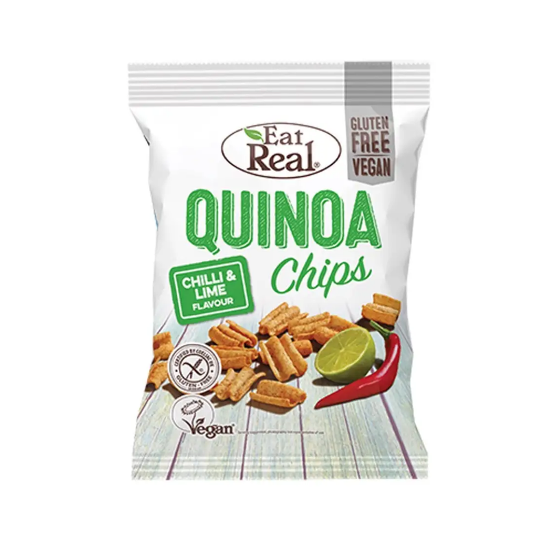 Eat Real - Quinoa Chilli & Fresh Lime 80g-London Grocery