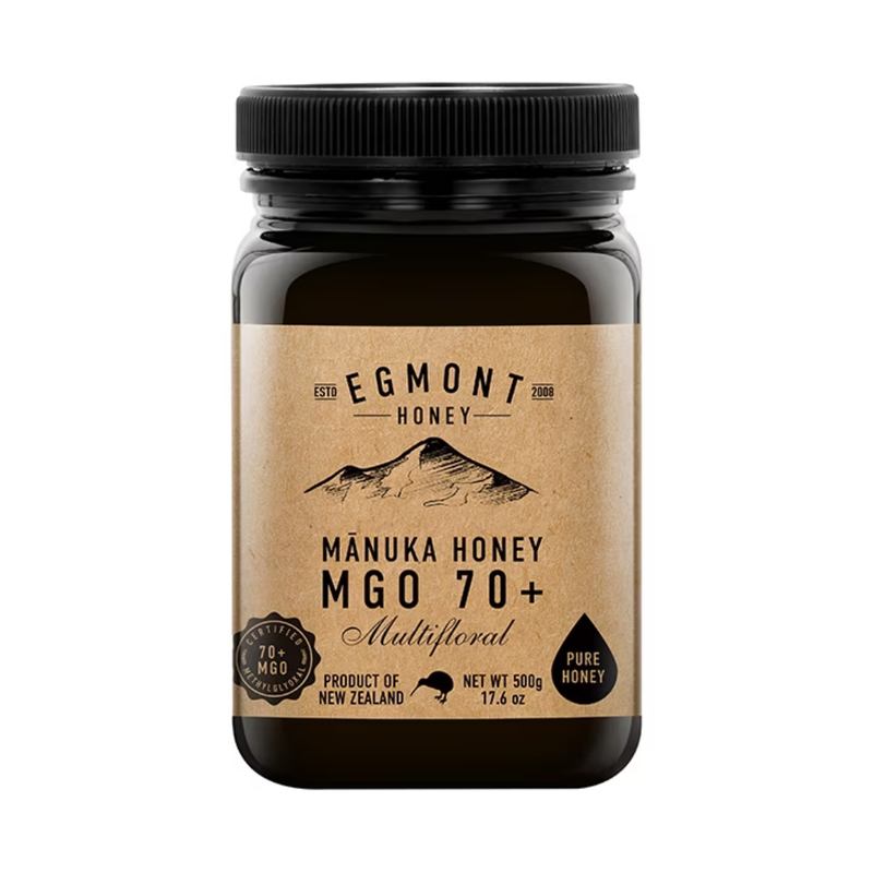 Egmont Honey Manuka Honey MGO 70+ 500g | London Grocery