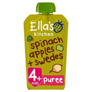 Ella's Kitchen Spinach Apple Plus Swede Stage 120gr-London Grocery