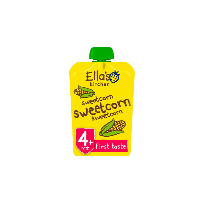 Ella's Kitchen Organic Sweetcorn 4 Months Plus 70gr-London Grocery