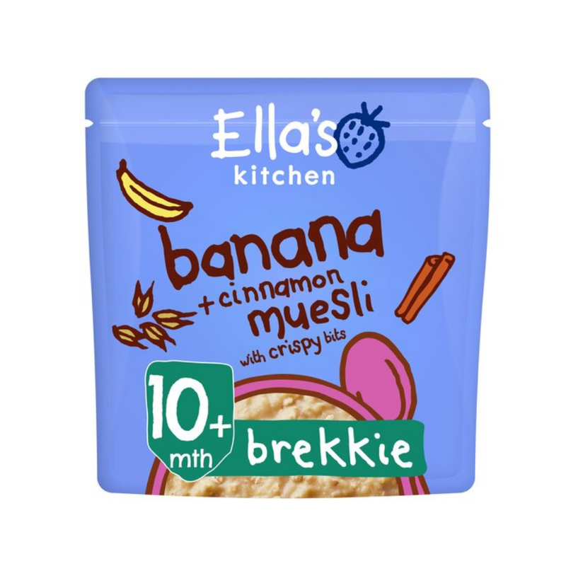 Ella's Kitchen Banana & Cinnamon Muesli 215gr-London Grocery