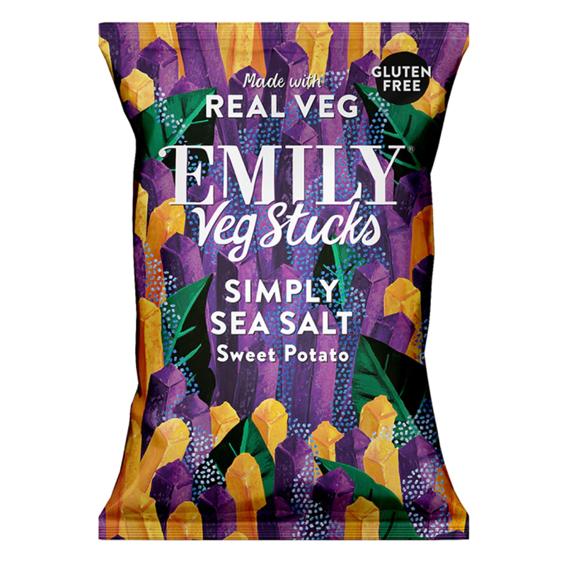 Emily Veg Sticks Simply Sea Salt Sweet Potato 35g | London Grocery