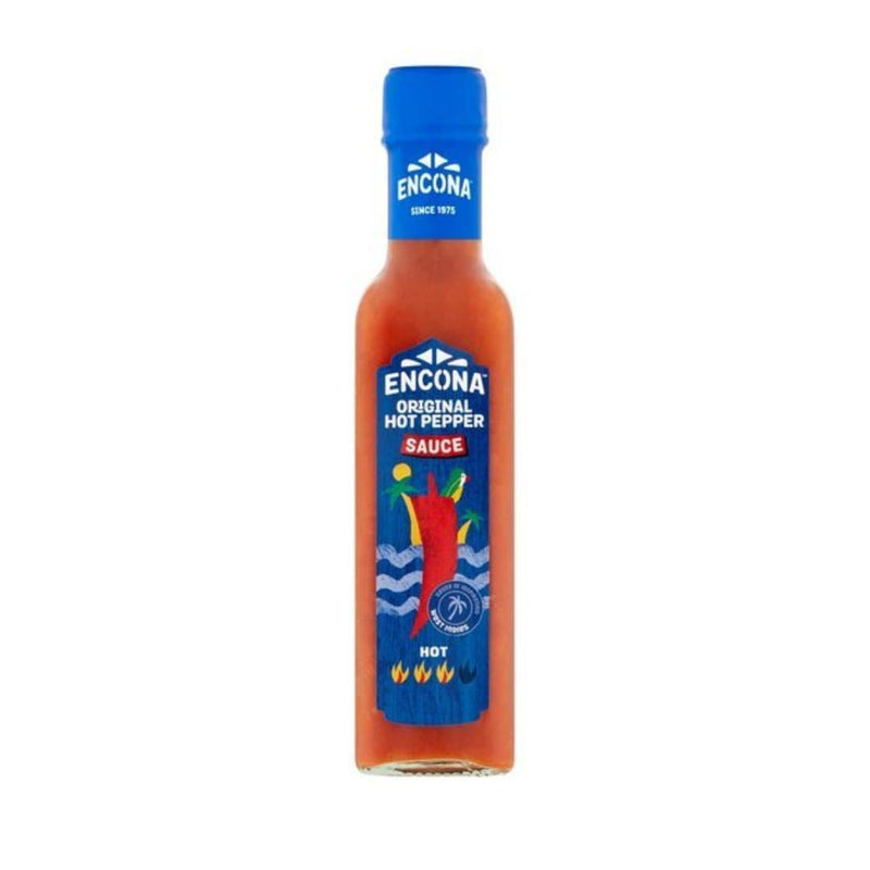 Encona Original Hot Pepper Sauce 220ml-London Grocery