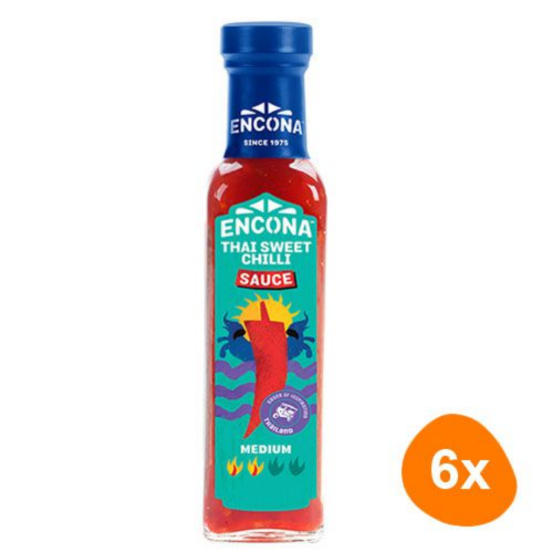 Encona Thai Sweet Chilli Sauce 6 x 220ml | London Grocery