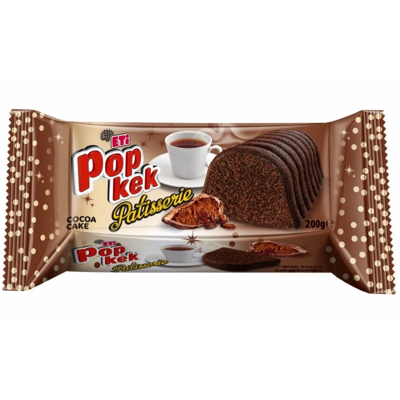 Eti Popkek Patis Cacao Cake 200Gr-London Grocery