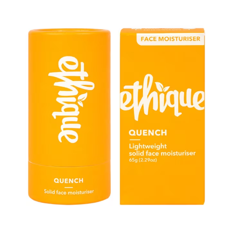 Ethique Quench - Solid face moisturiser for balanced to oily skin 65g | London Grocery
