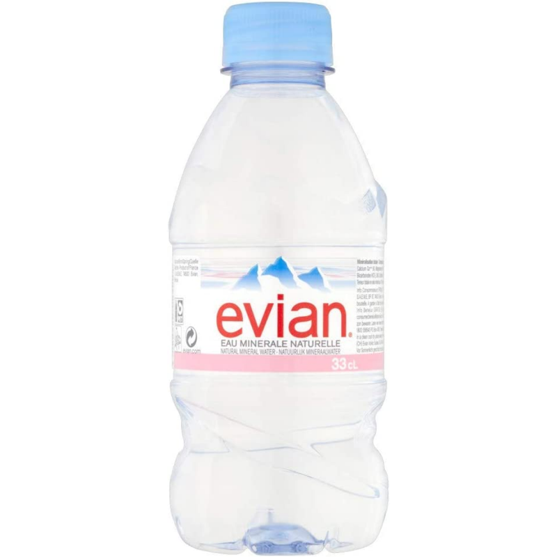 Evian Water 24 x 330ml | London Grocery