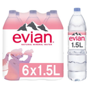 Evian Water 6 x 1.5L | London Grocery
