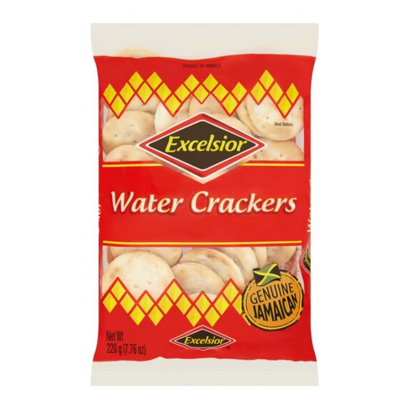 Excelsior Jamaican Water Crackers 220gr-London Grocery