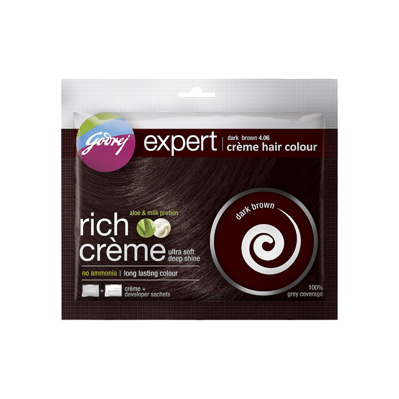 Expert Crème Hair Colour - Dark Brown 8X20g-London Grocery