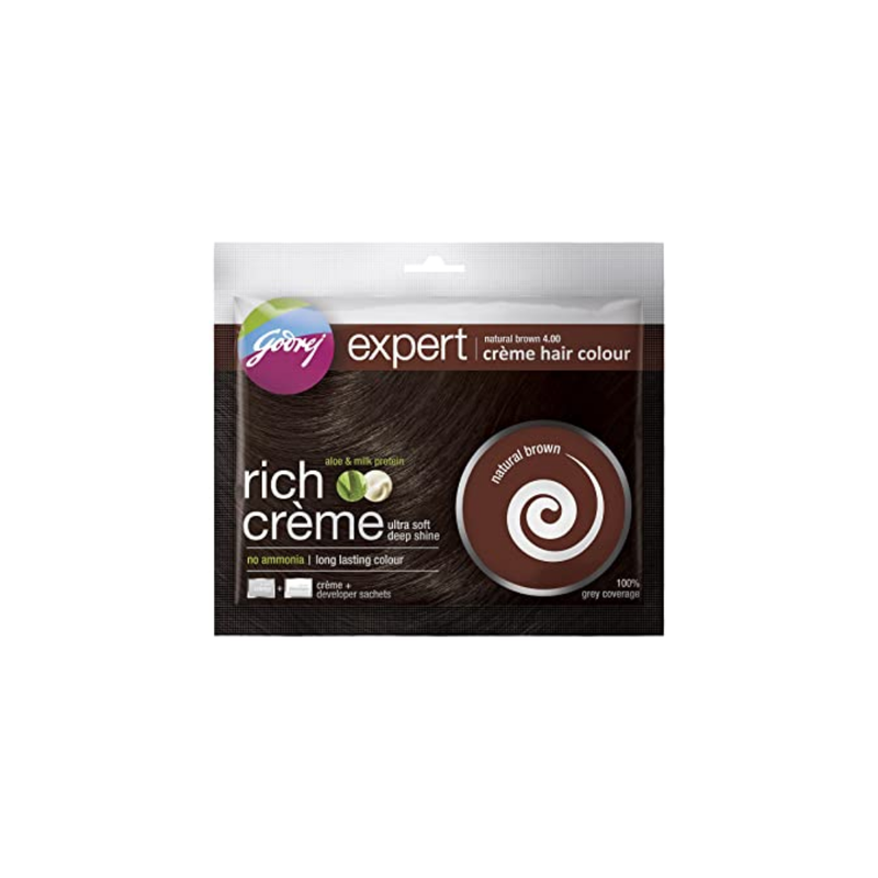 Expert Crème Hair Colour - Natural Brown 8X20g-London Grocery