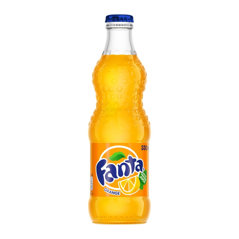 Fanta Orange Glass 330 ml - London Grocery