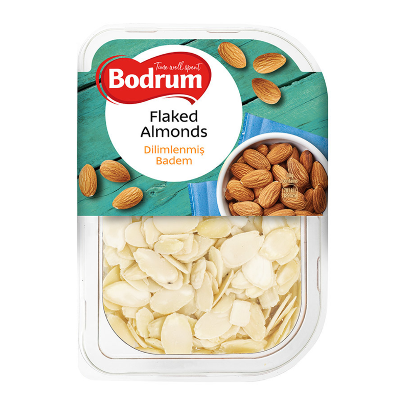 Bodrum Flaked Almonds 150gr -London Grocery