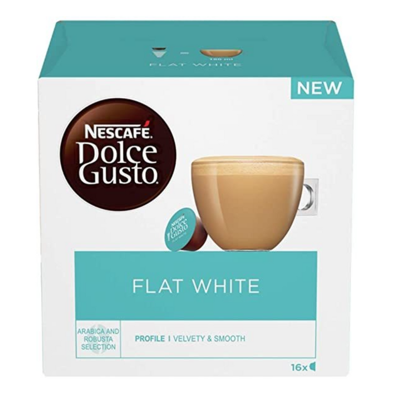 NESCAFÉ Dolce Gusto Flat White 16 Capsules -London Grocery
