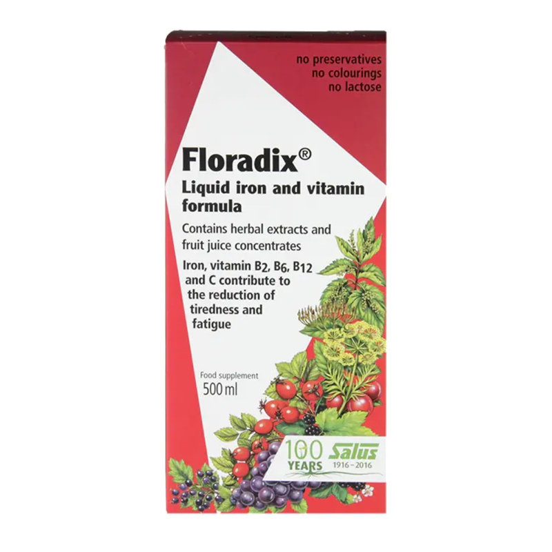 Floradix Liquid Iron Formula 500ml | London Grocery