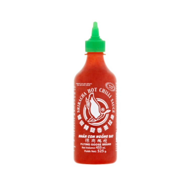 Flying Goose Sriracha Hot Chilli Sauce 455ml x 6 cases  - London Grocery