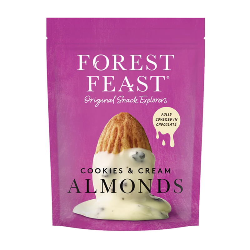 Forest Feast Cookies & Cream Almonds 120g | London Grocery