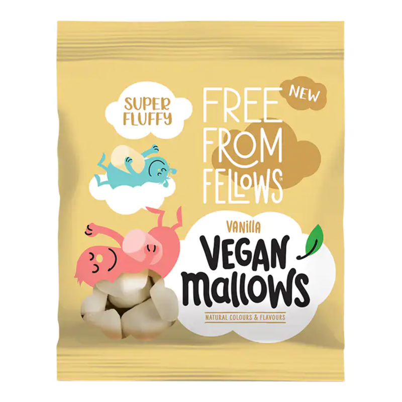 Free From Fellows Vanilla Vegan Mallows 105g | London Grocery