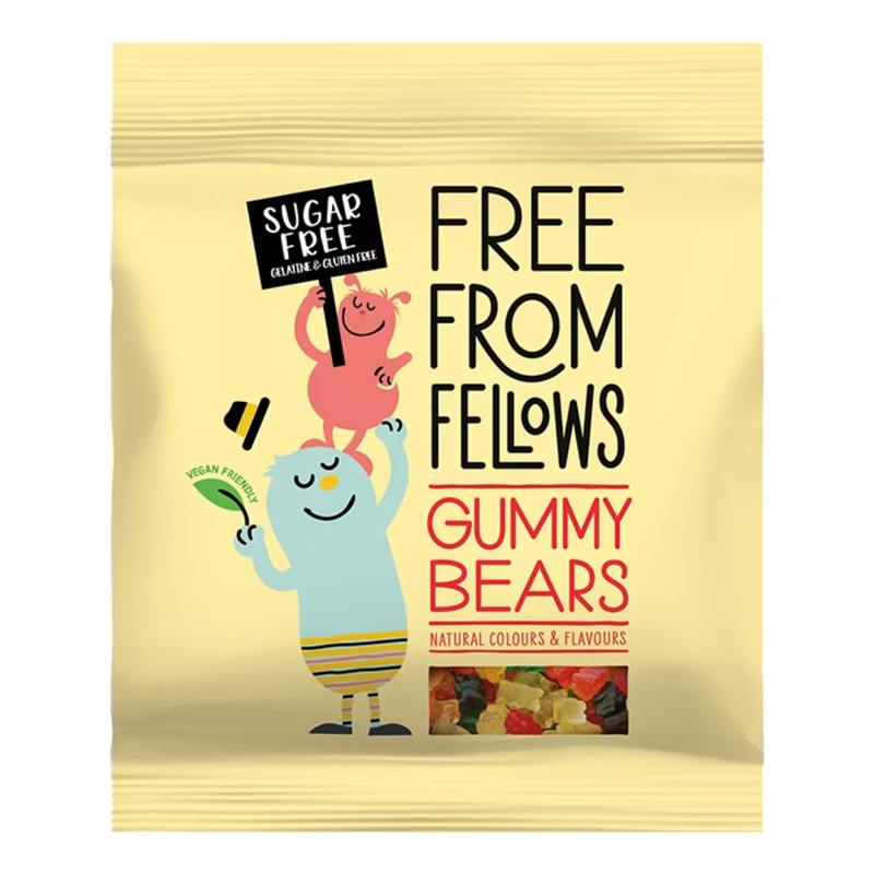 Free From Fellows Gummy Bears 100g | London Grocery