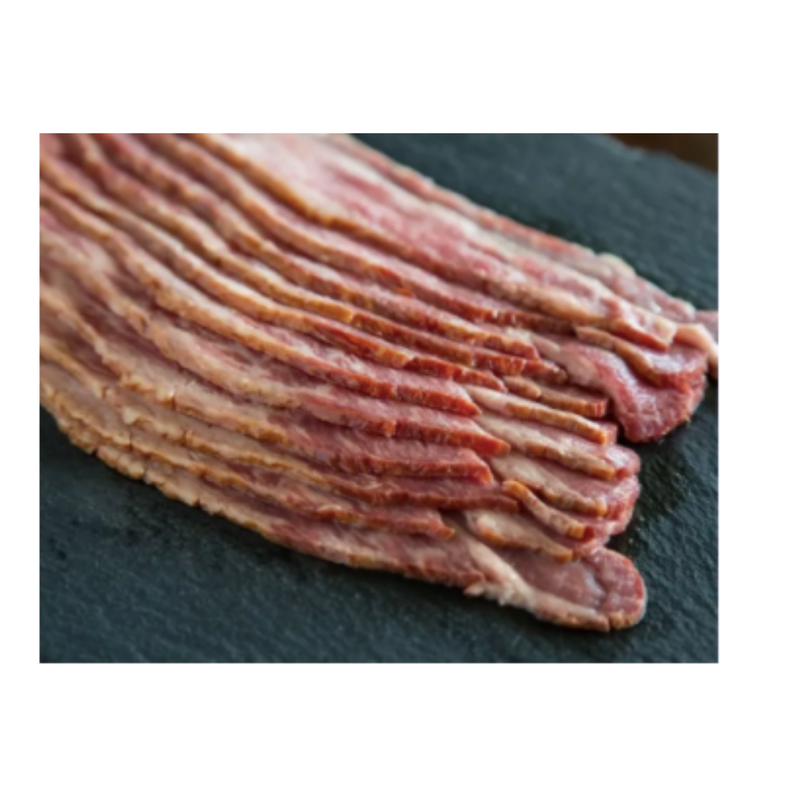 Frozen Halal Beef Bacon 500gr-London Grocery