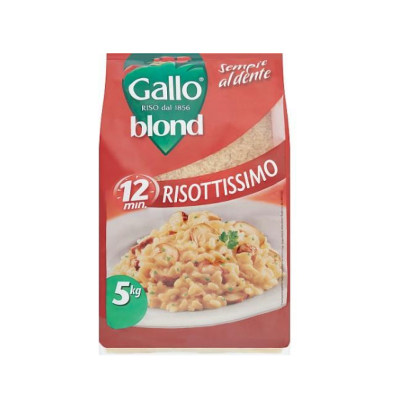 Gallo Blond Risotto Rice 5kg - London Grocery