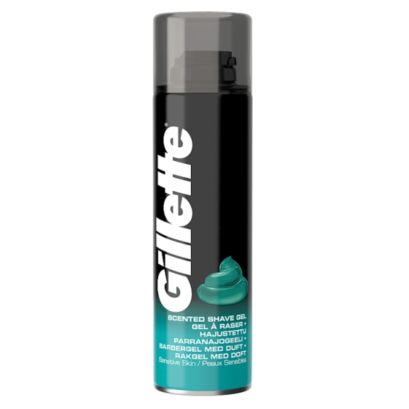 Gillette Sensitive Men's Shaving Gel 200ml - London Grocery
