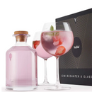 VonShef Gin Decanter & 2 Balloon Glasses - London Grocery