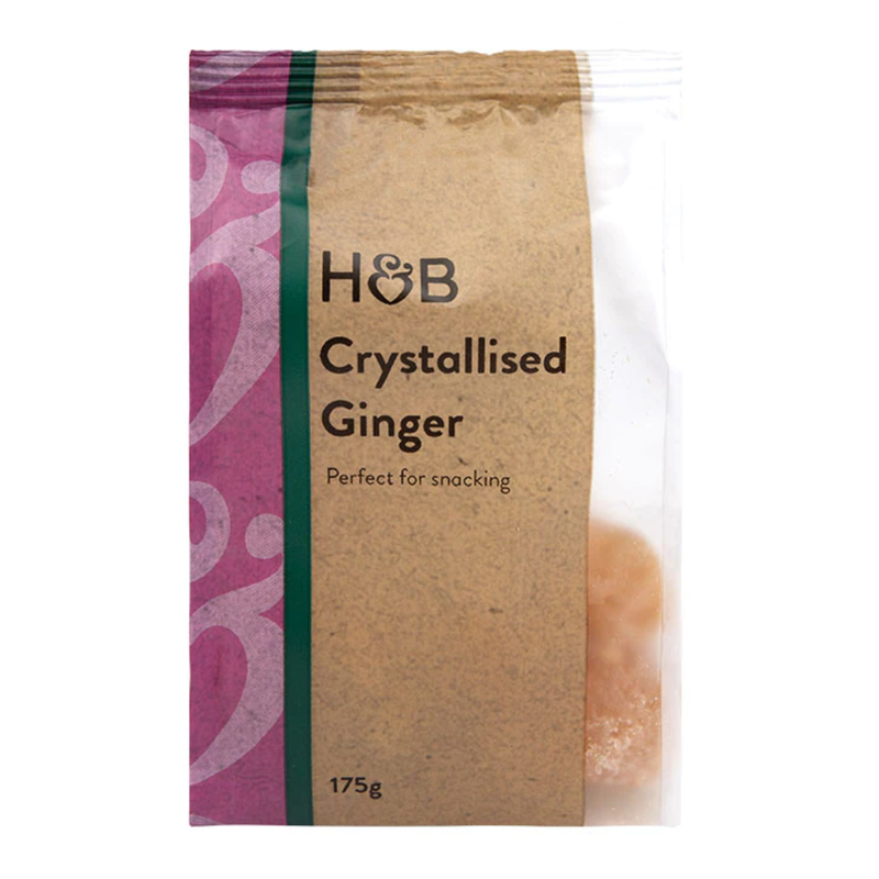 Holland & Barrett Crystallised Ginger 175g | London Grocery