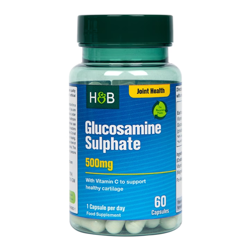 Holland & Barrett Glucosamine Sulphate 500mg 60 Capsules | London Grocery