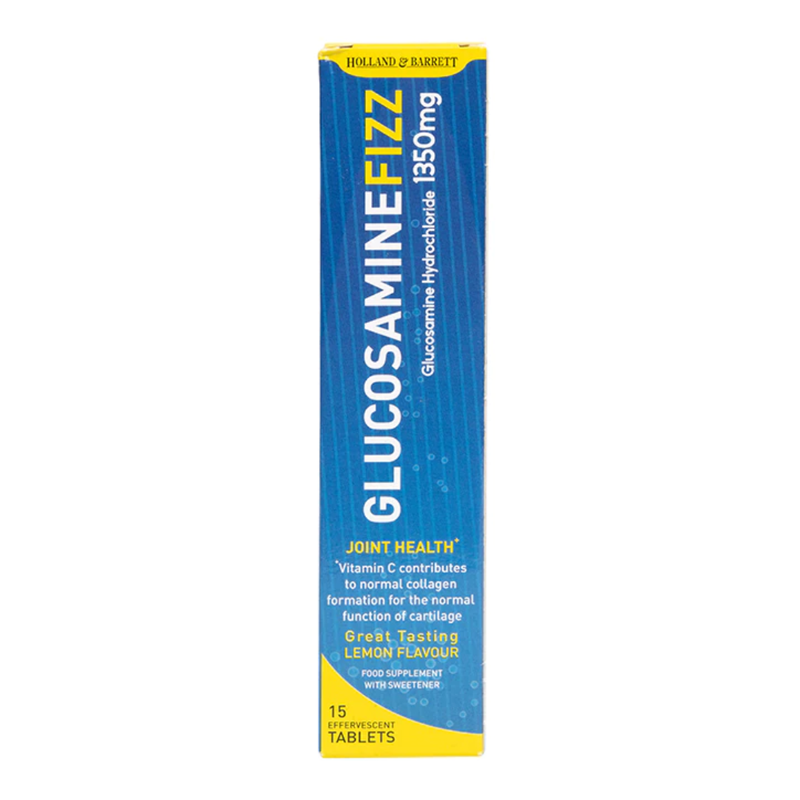 Holland & Barrett Glucosamine 1350mg 15 Effervescent Tablets | London Grocery