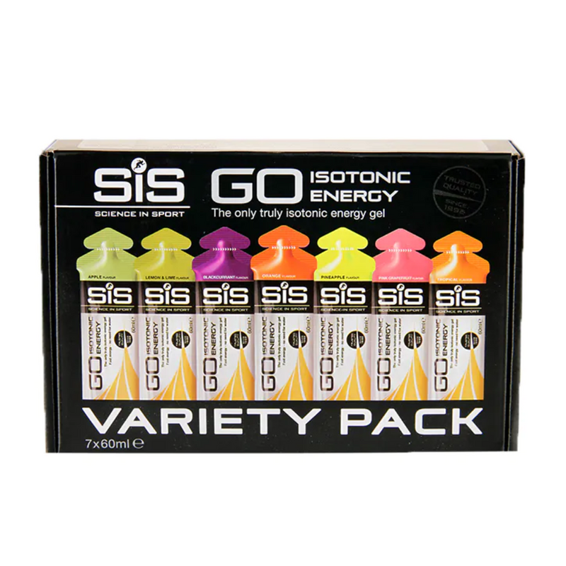 SiS GO Isotonic Energy Gel Variety Pack 7 x 60ml | London Grocery