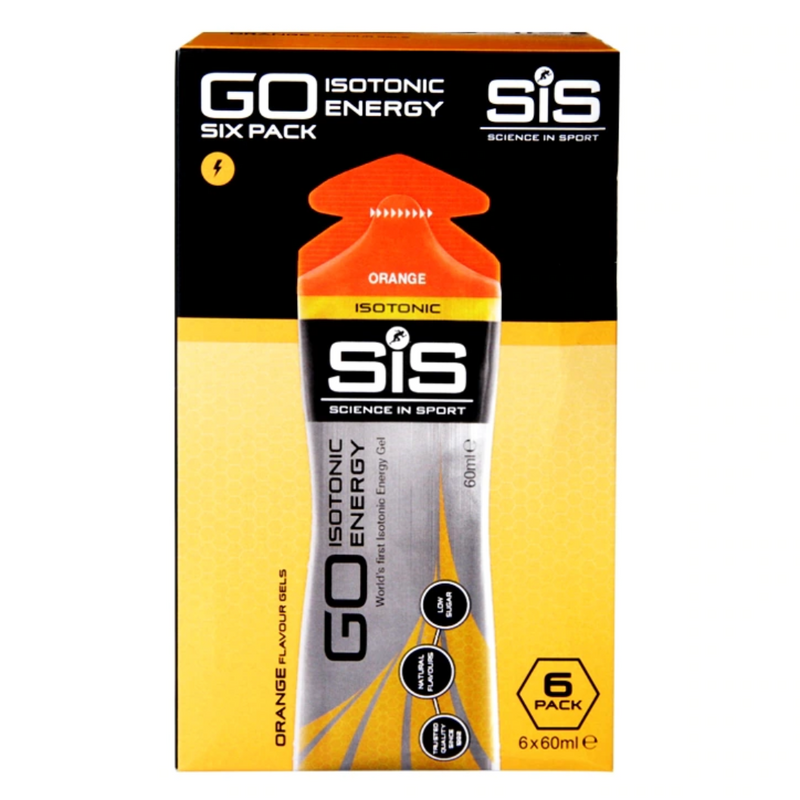 SiS GO Isotonic Energy Gel Orange 6 x 60ml | London Grocery