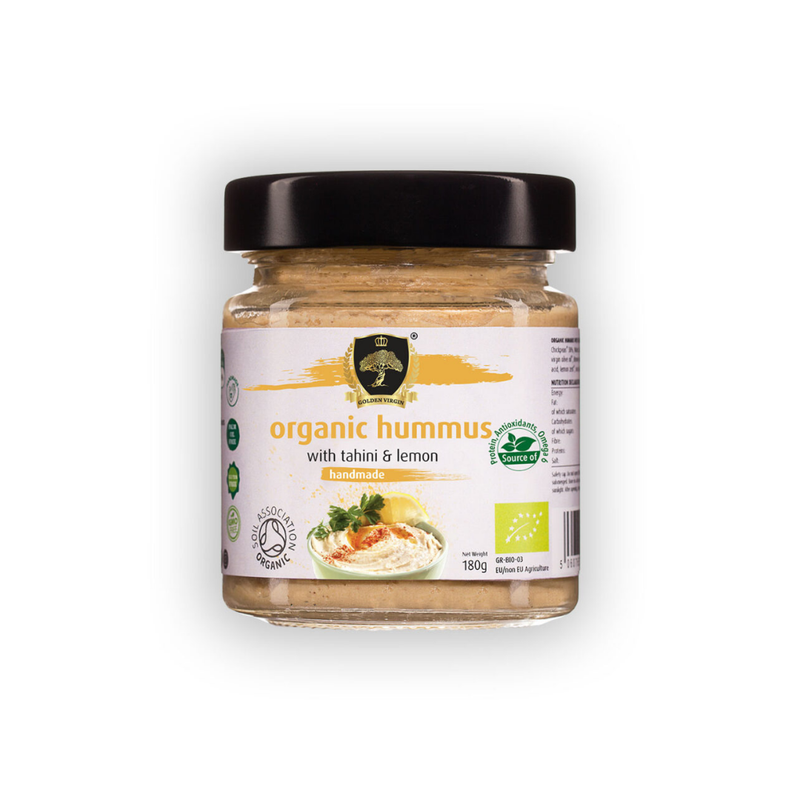Golden Virgin Organic Hummus 180G-London Grocery