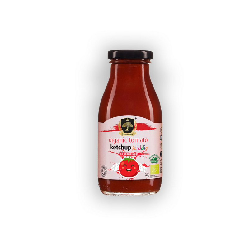 Golden Virgin Organic Kiddie Tomato Ketchup 280G-London Grocery