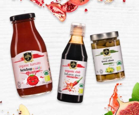 Golden Virgin Organic Pomegranate Balsamic Glaze 250Ml - London Grocery