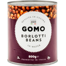 Gomo Borlotti Beans in Water 800g x 1 - London Grocery