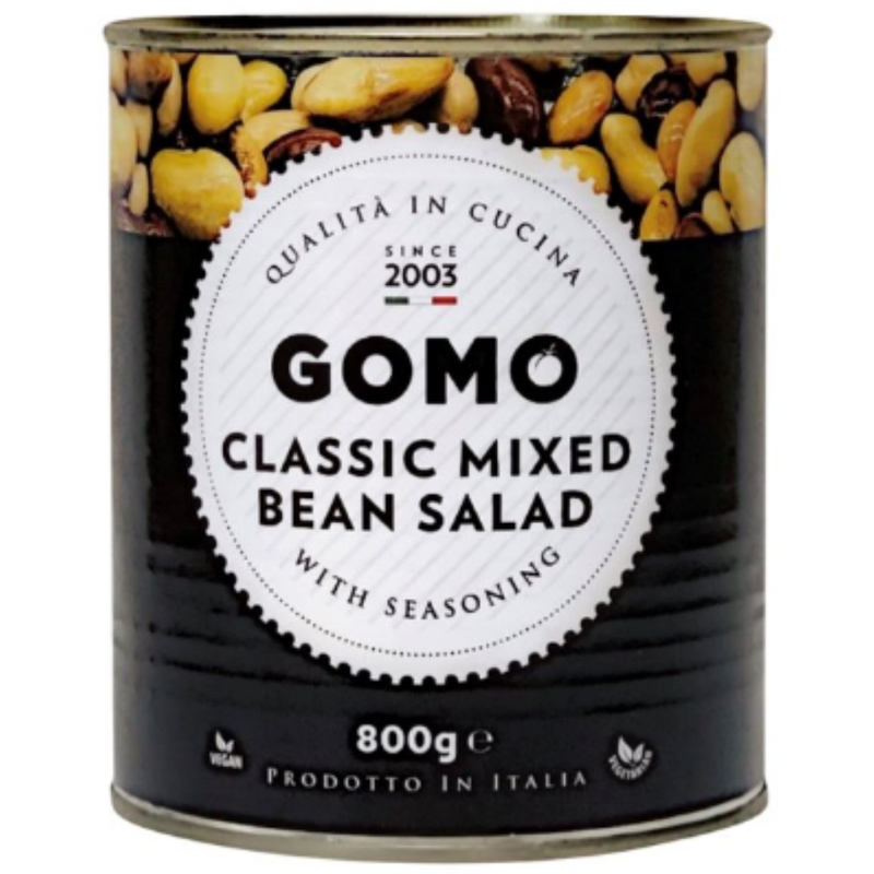 Gomo Classic Mixed Bean Salad with Seasoning 800g x 6 - London Grocery