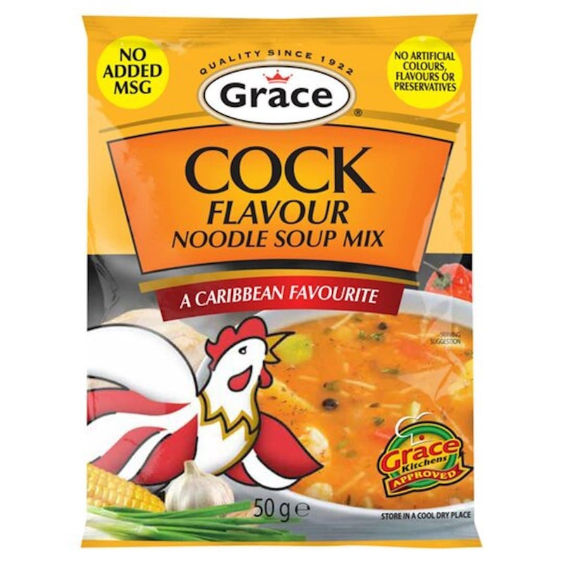 Grace Cock Flavour Soup Mix 50gr-London Grocery