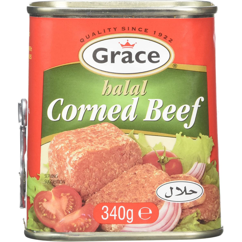 Grace Corned Beef Halal 6 x 340g | London Grocery