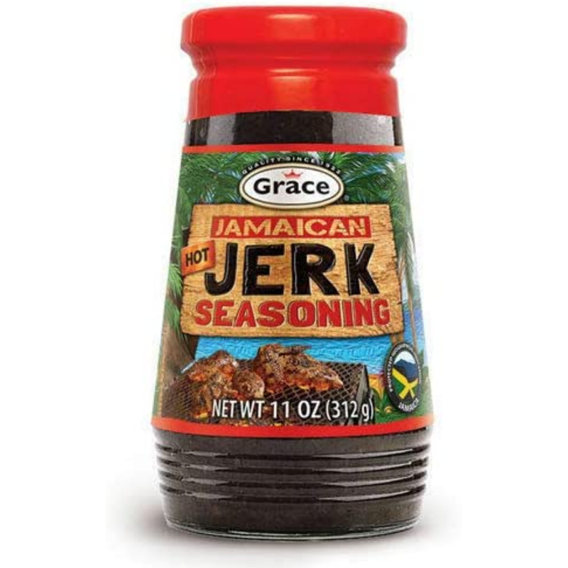 Grace Jerk Seasoning Hot & Spicy 6 x 312g | London Grocery