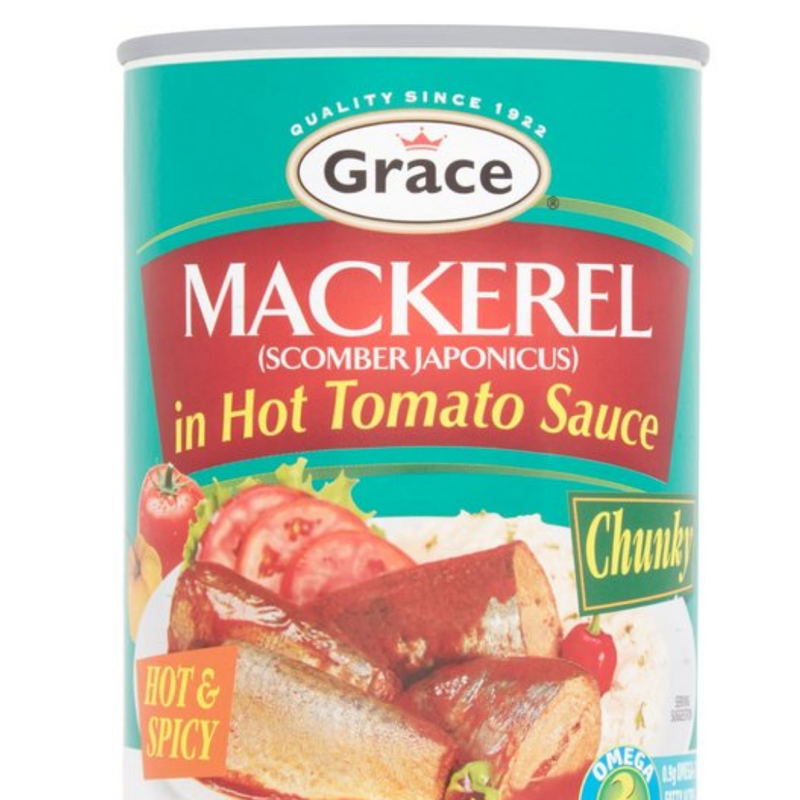 Grace Mackerel in Tomato Sauce & Chilli 12 x 200g | London Grocery