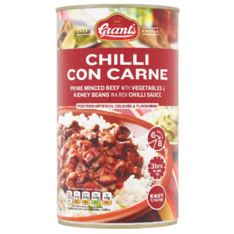 Grant's Chilli Con Carne 1200g x 1 - London Grocery