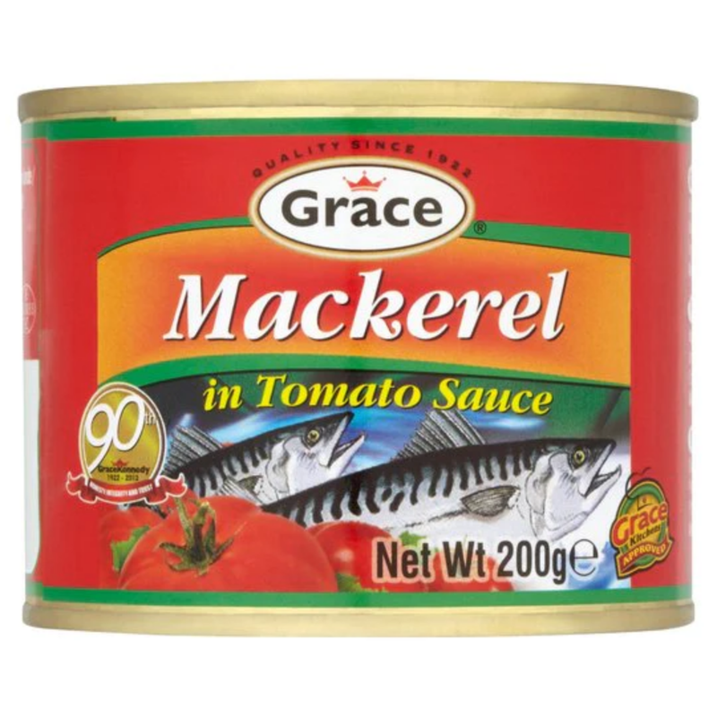 Grace Mackerel in Tomato Sauce 12 x 200g | London Grocery
