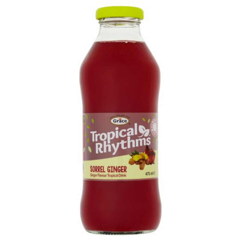 Grace Tropical Rhythms Sorrel Ginger 12 x 475ml | London Grocery