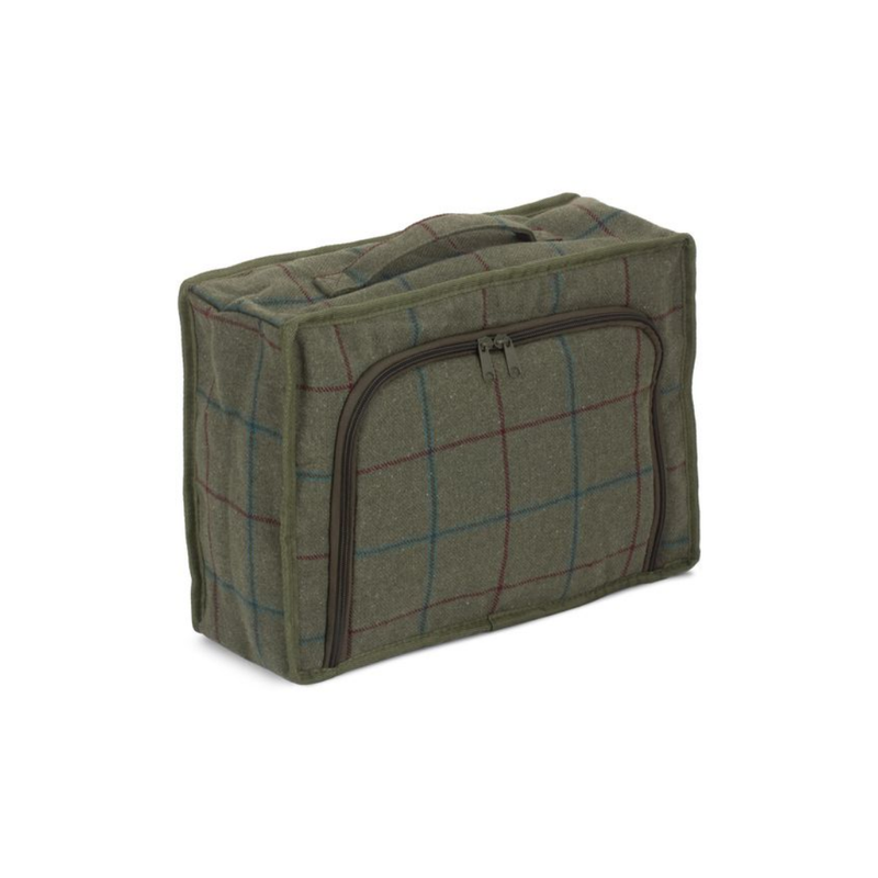 Green Tweed Cooler Bag | London Grocery