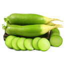 Fresh Green Radish Tianjin 1 unit 500-600gr-London Grocery
