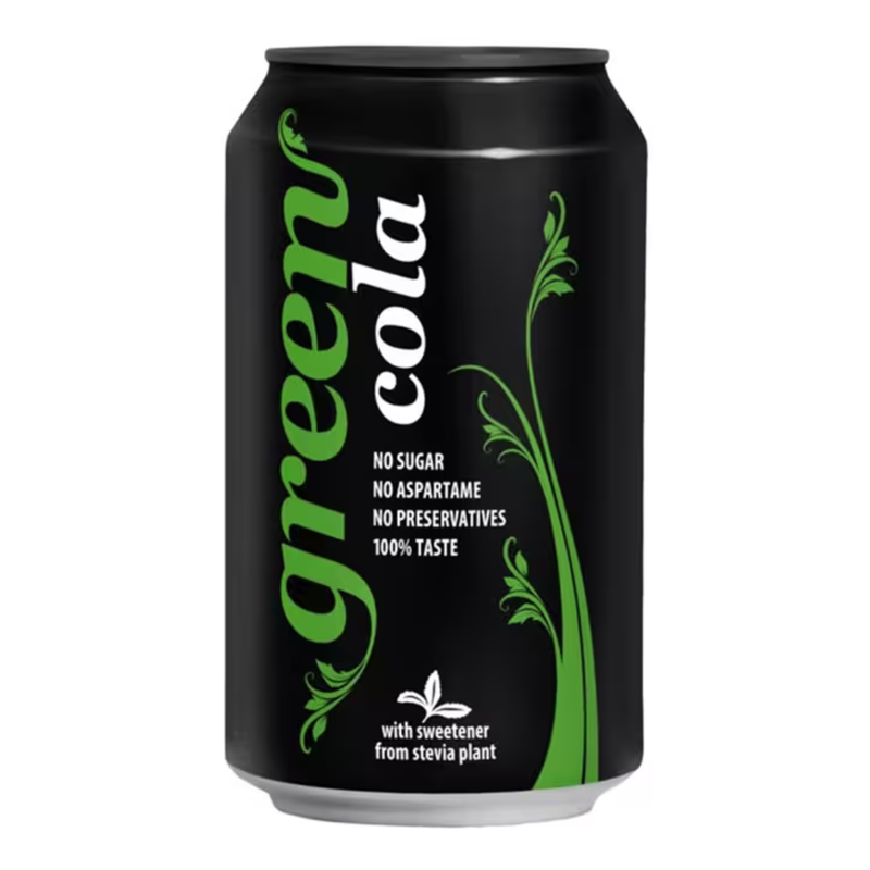 Green Sugar Free Cola 330ml | London Grocery