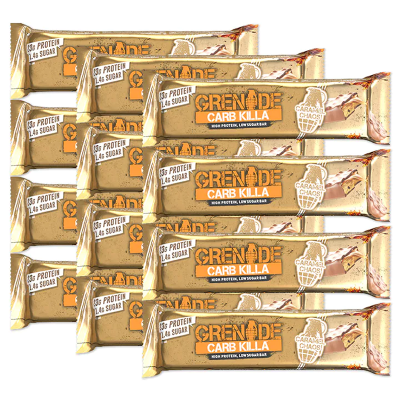 Grenade Carb Killa Caramel Chaos 12 x 60g | London Grocery